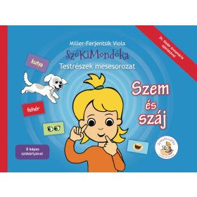 Testrészek: 2. Szem és száj - szókártyás kiadás