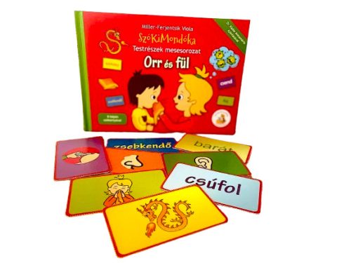 Testrészek: 3. Orr és fül - szókártyás kiadás