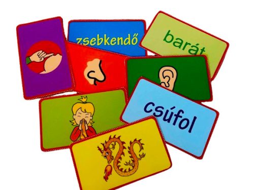 Testrészek: 3. Orr és fül - szókártyás kiadás