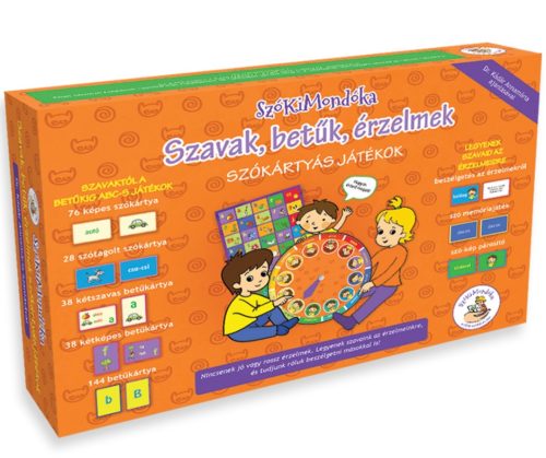 Szavak, betűk, érzelmek szókártyás játék