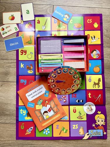 Szavak, betűk, érzelmek szókártyás játék